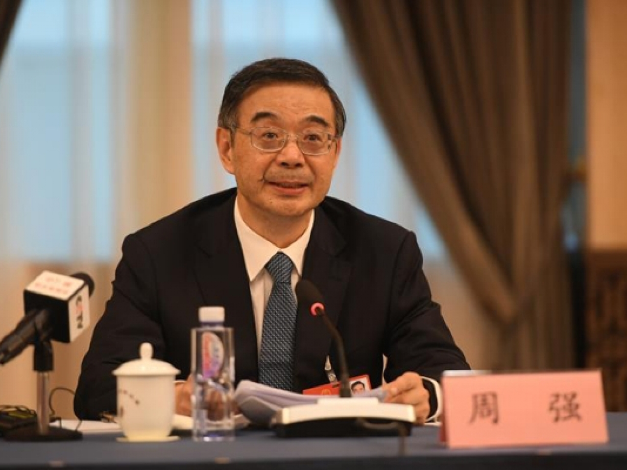 周強亦當選中共二十大代表。（最高人民法院）