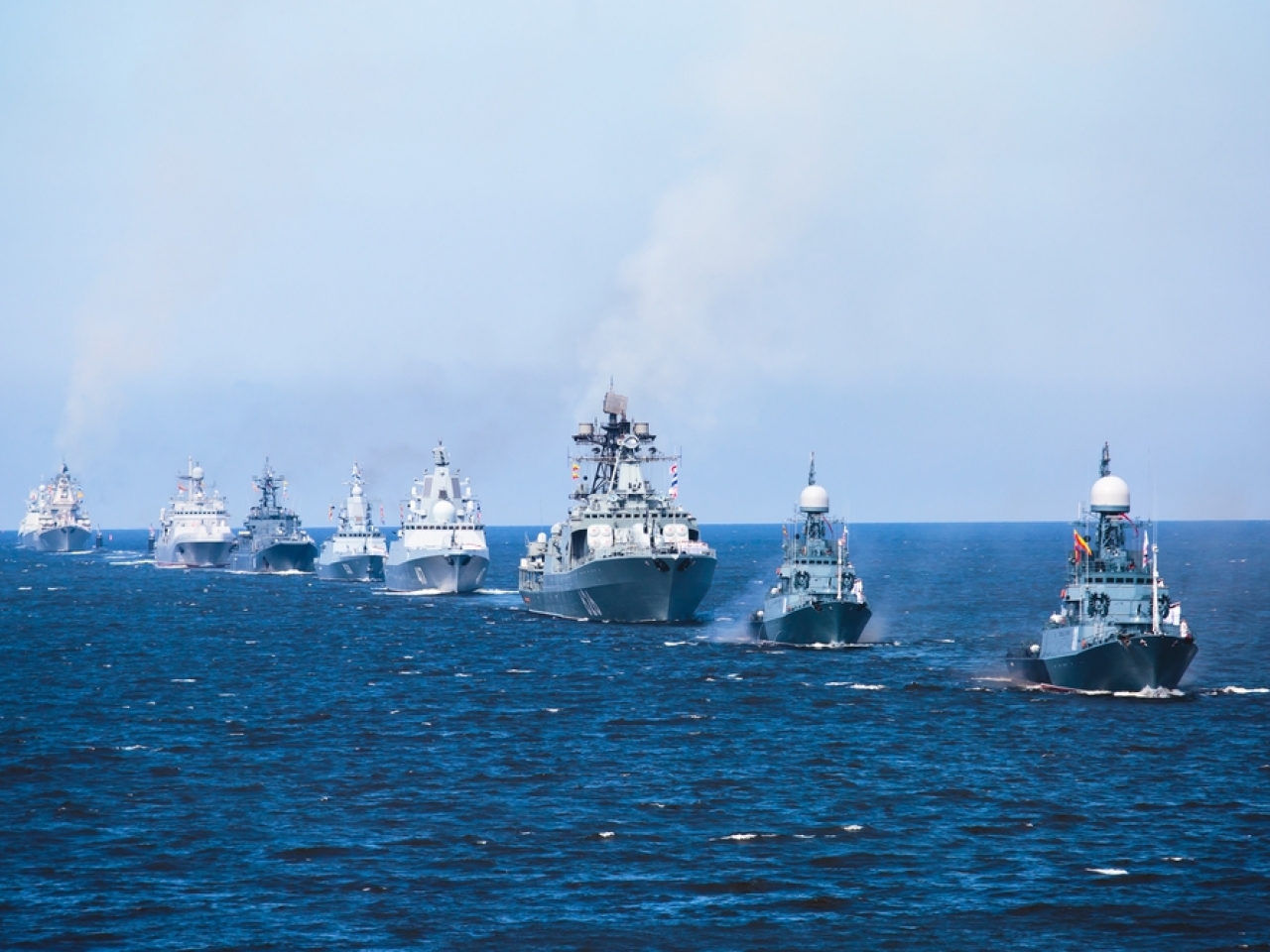 波羅的海艦隊今次演習，是在北約於有關海域舉行年度軍演的背景下進行。（shutterstock）