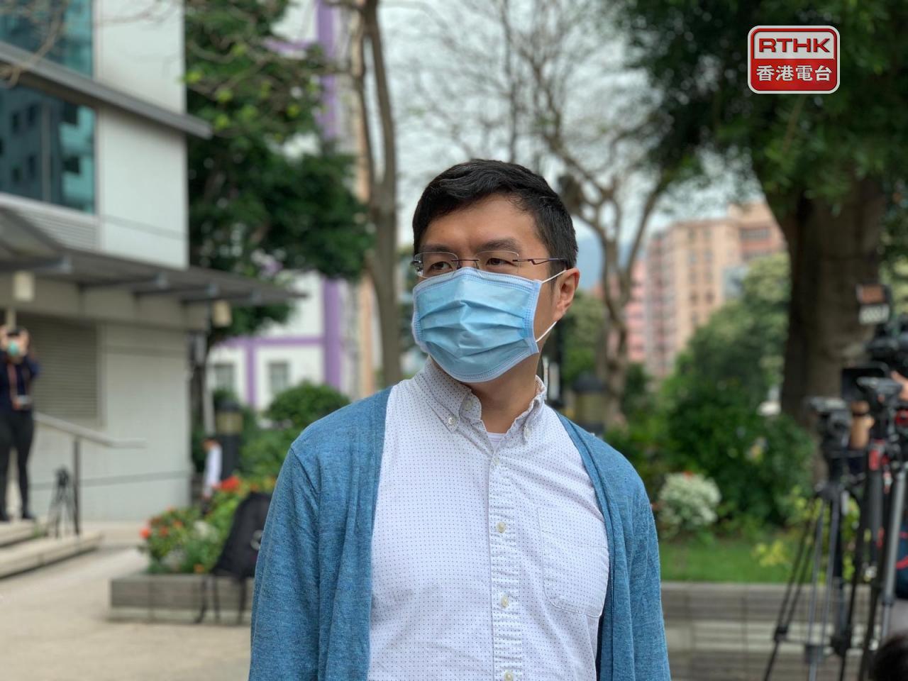 已認罪的區諾軒以控方證人身份繼續作供。（港台圖片）