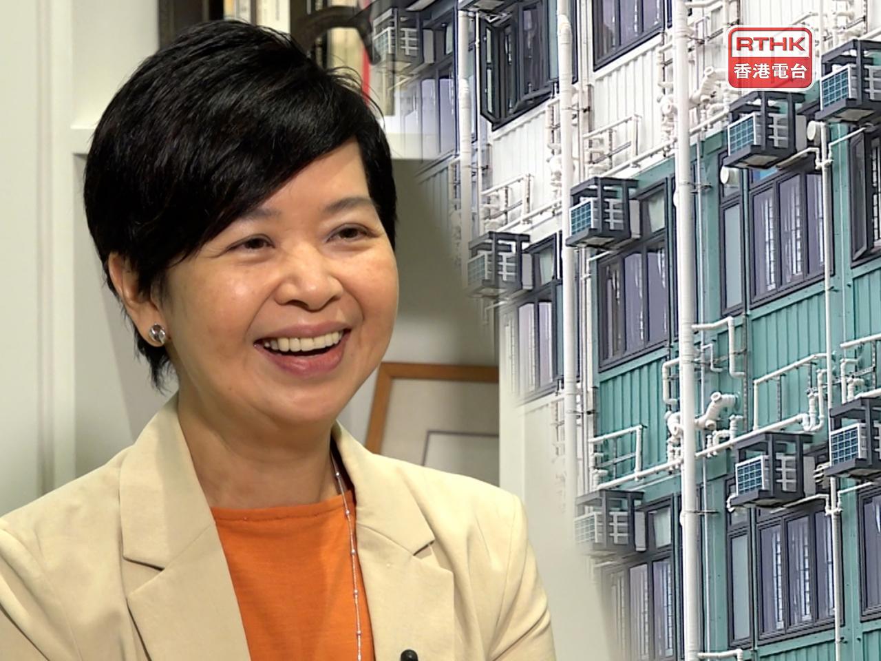 何永賢說過去一年加快建屋速度及效率，推出簡約公屋等措施，公屋輪候時間未來一定會縮短。