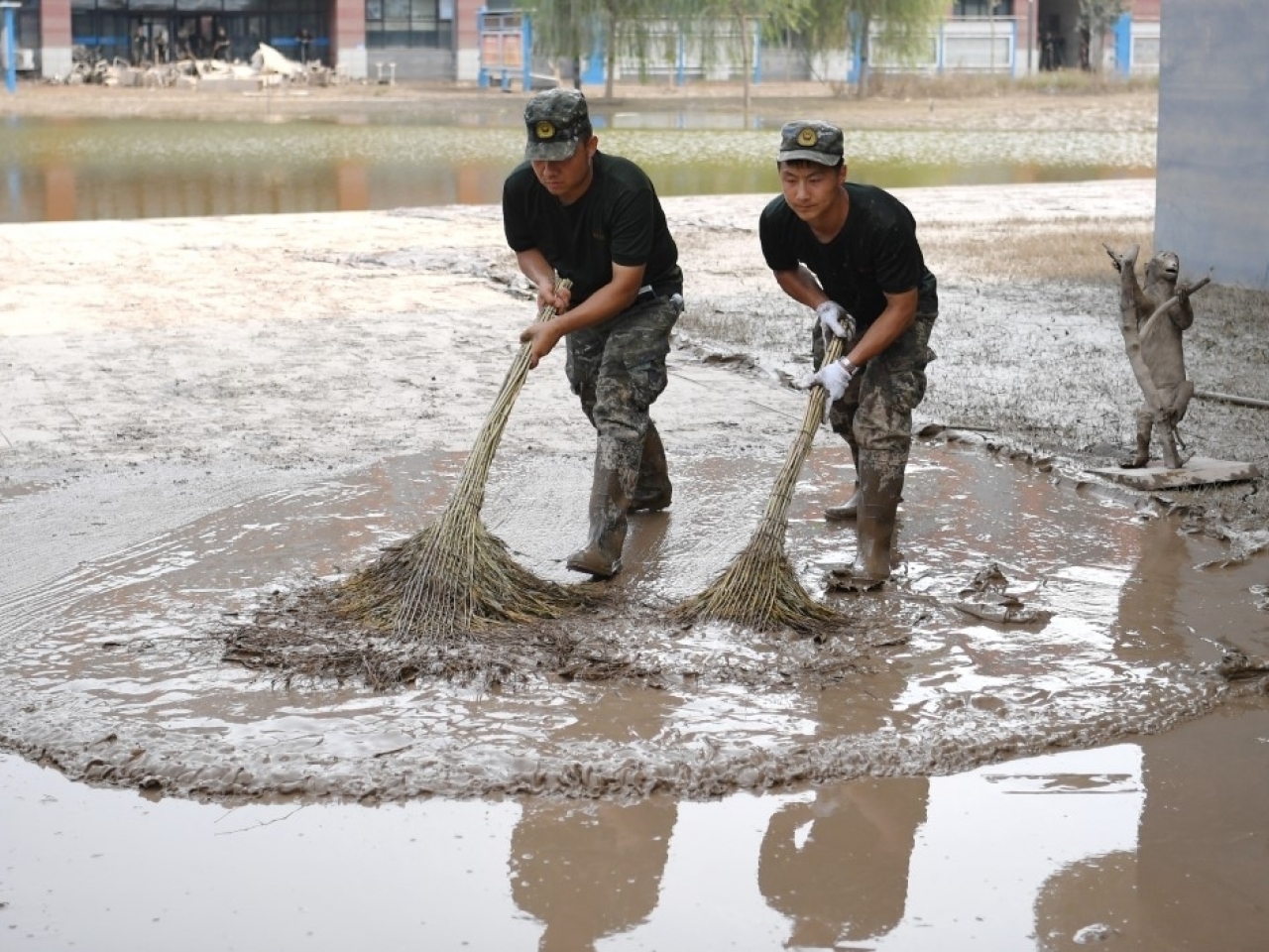 At least 29 people have been killed by the heavy downpours in Hebei province. File photo: Xinhua