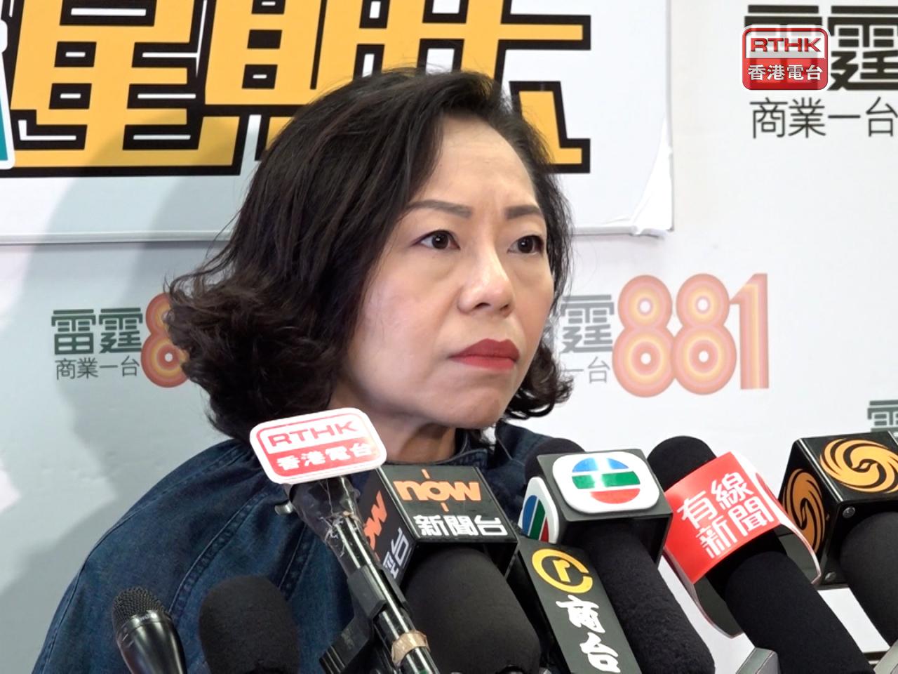 麥美娟表示，政府不會設定選舉應該要有多少個候選人，但會確保選舉公開、公平、公正及廉潔。（郭志強攝）