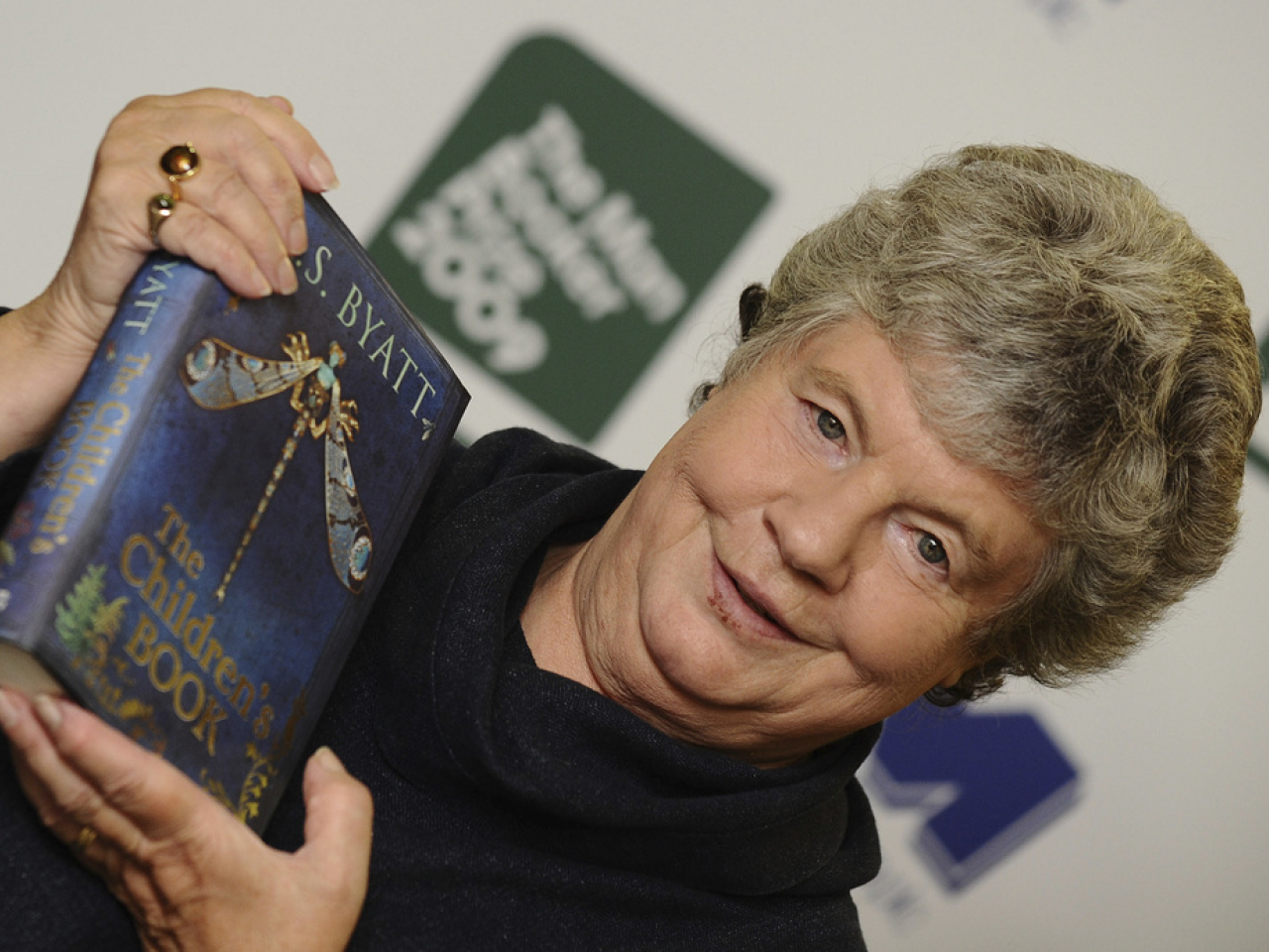 Novelist AS Byatt won the Booker Prize in 1990. File photo: AP
