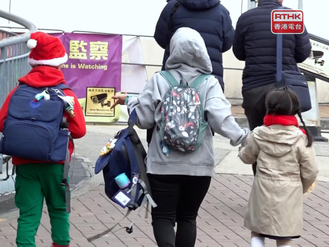 天文台今早錄得最低氣溫8.6度，是入冬以來的最低紀錄。（施華駿攝）