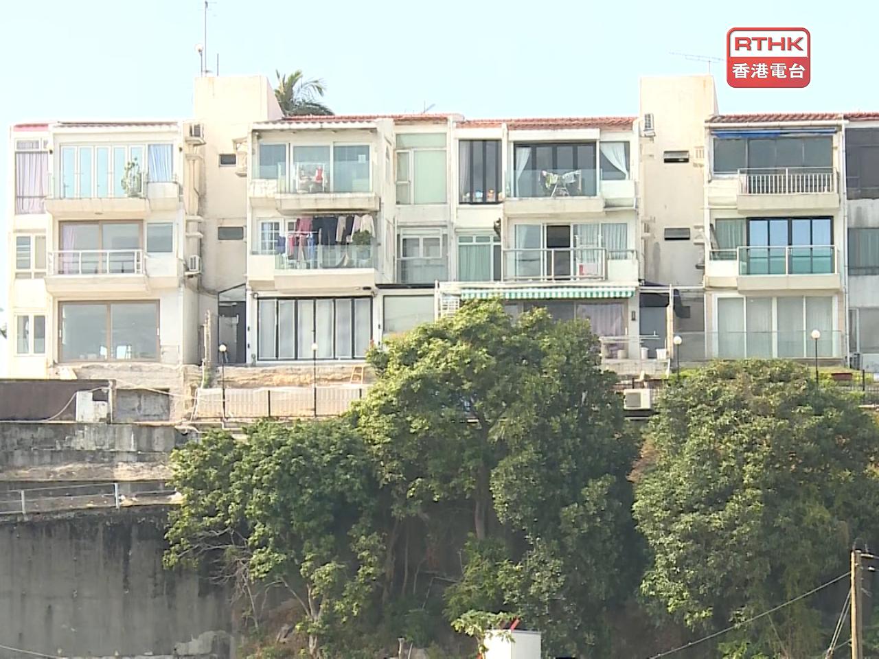 The Buildings Department says it's launched prosecutions against four Beaulieu Peninsula homeowners. Photo: RTHK