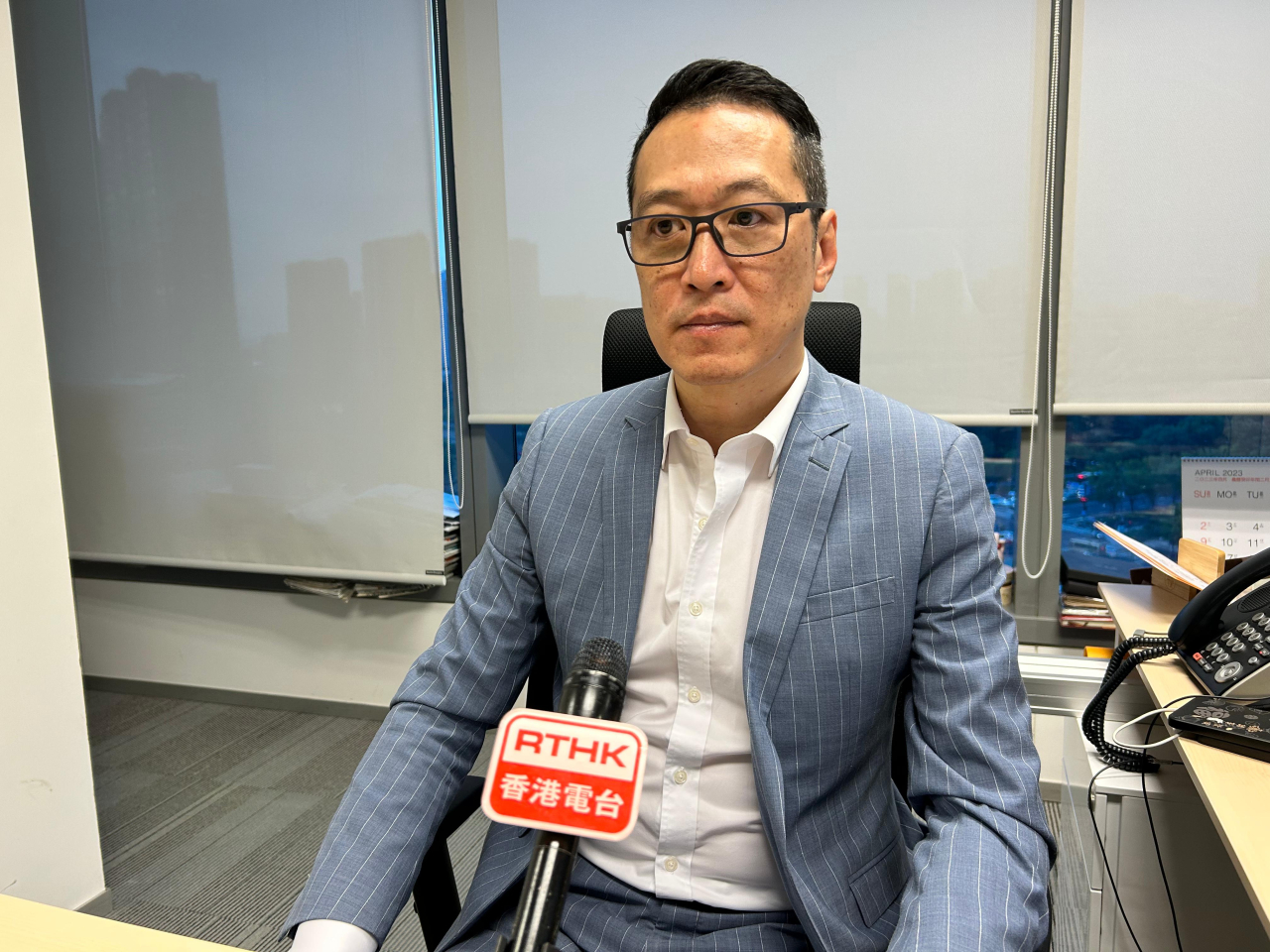 湯耀光說經過十多年發展，加上人口結構年輕化，杭州夜經濟愈來愈蓬勃。（林漢山攝）