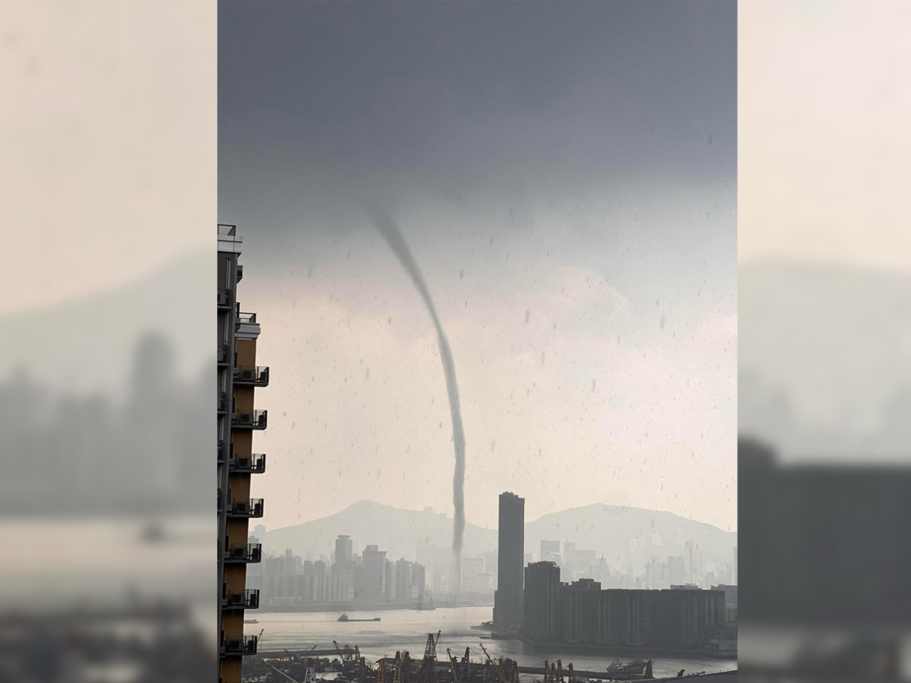 Waterspouts Wreak Havoc: Victoria Harbor Hit by Rare and Fierce Storms