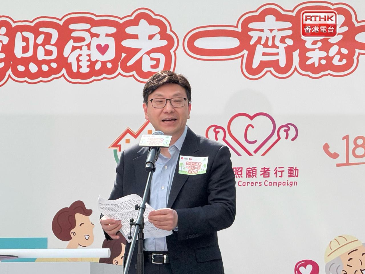 孫玉菡說，已經與私隱專員接觸，探討如何在符合私隱條例下訂出客觀標準，做到一定程度數據互通。（任浩鋒攝）