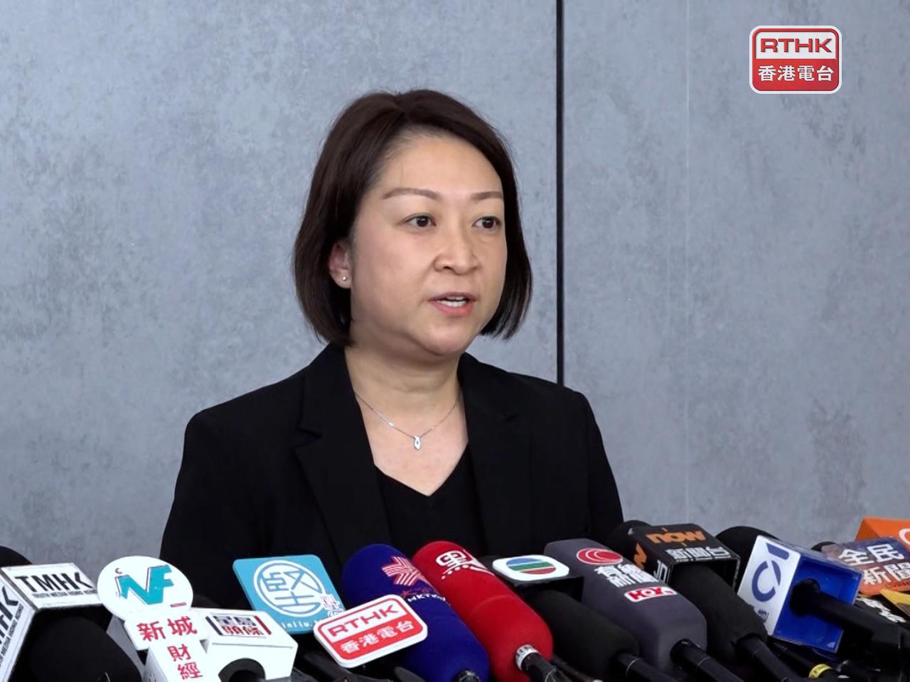 李頌恩說，今年內就規管網約車平台定立法框架。（林紹鋒攝）