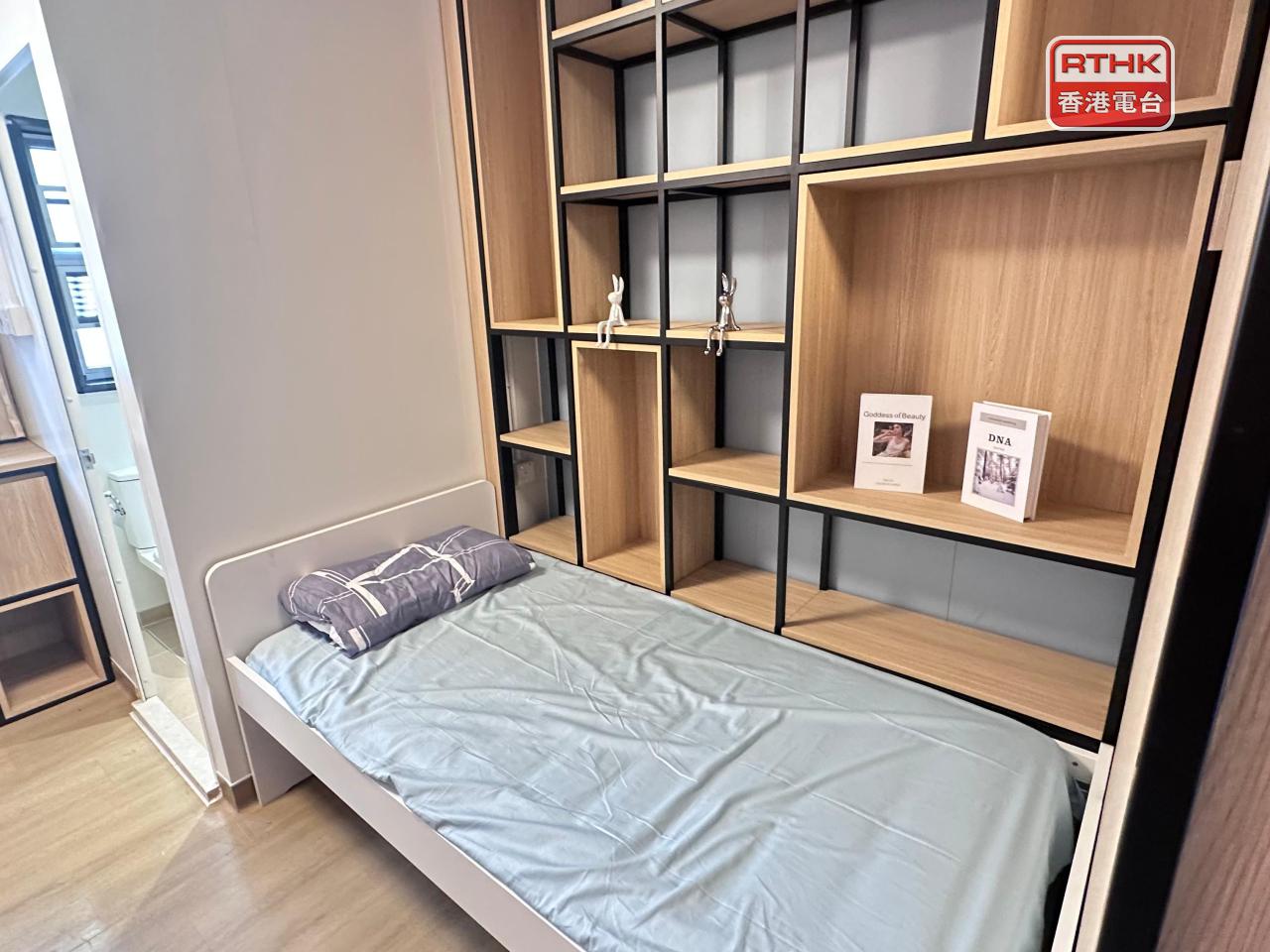 試業期間，單人房最低收費為每晚200元。（實習記者鄒潔怡攝）