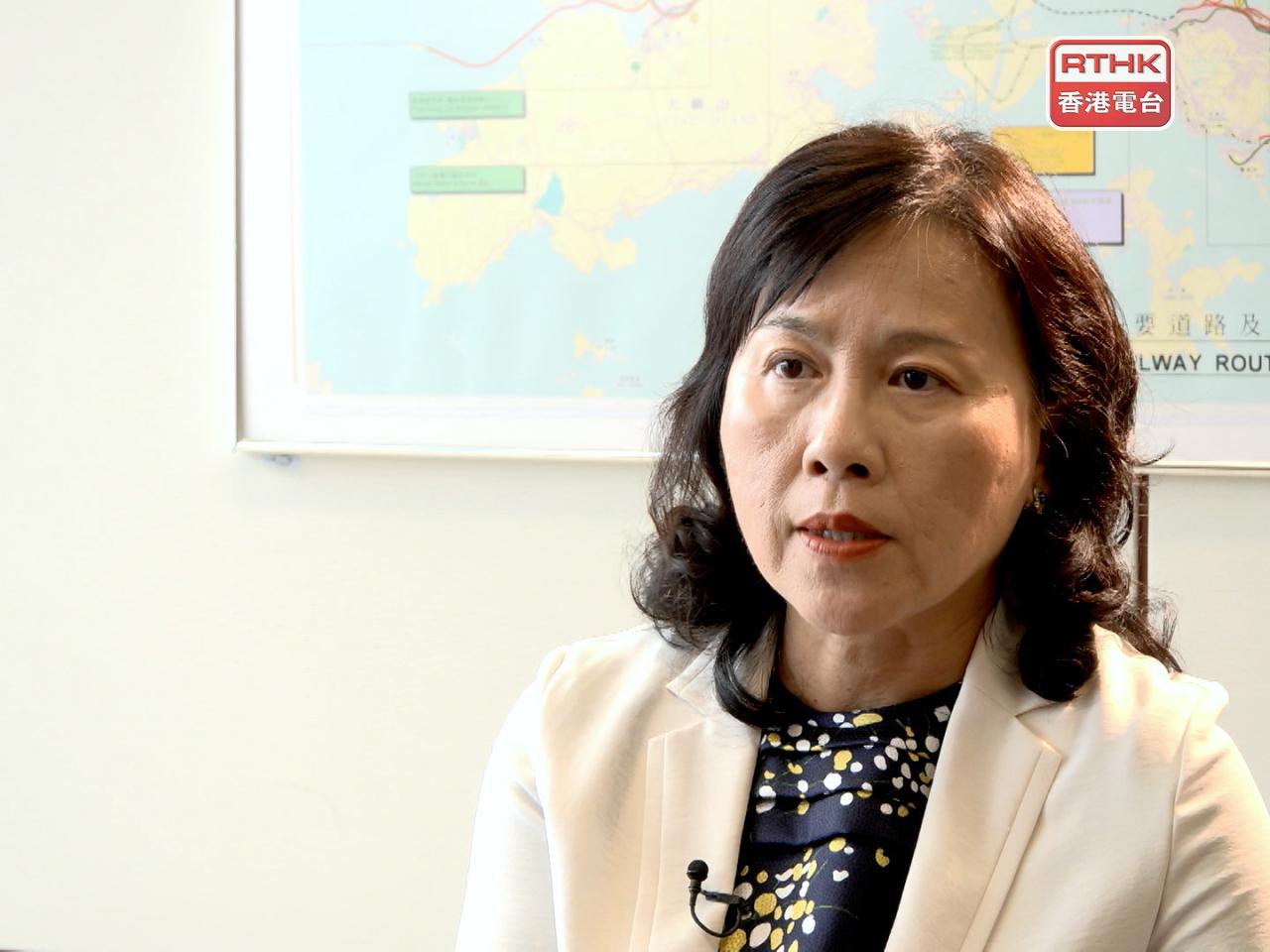陳美寶表示，政府希望鼓勵良性競爭，歡迎多些營運者加入。（港台圖片）