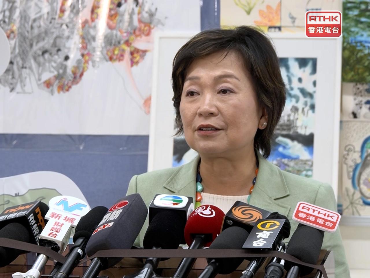 蔡若蓮建議考生因應自己的能力及興趣，選擇合適的路。。（梁禎祥攝）