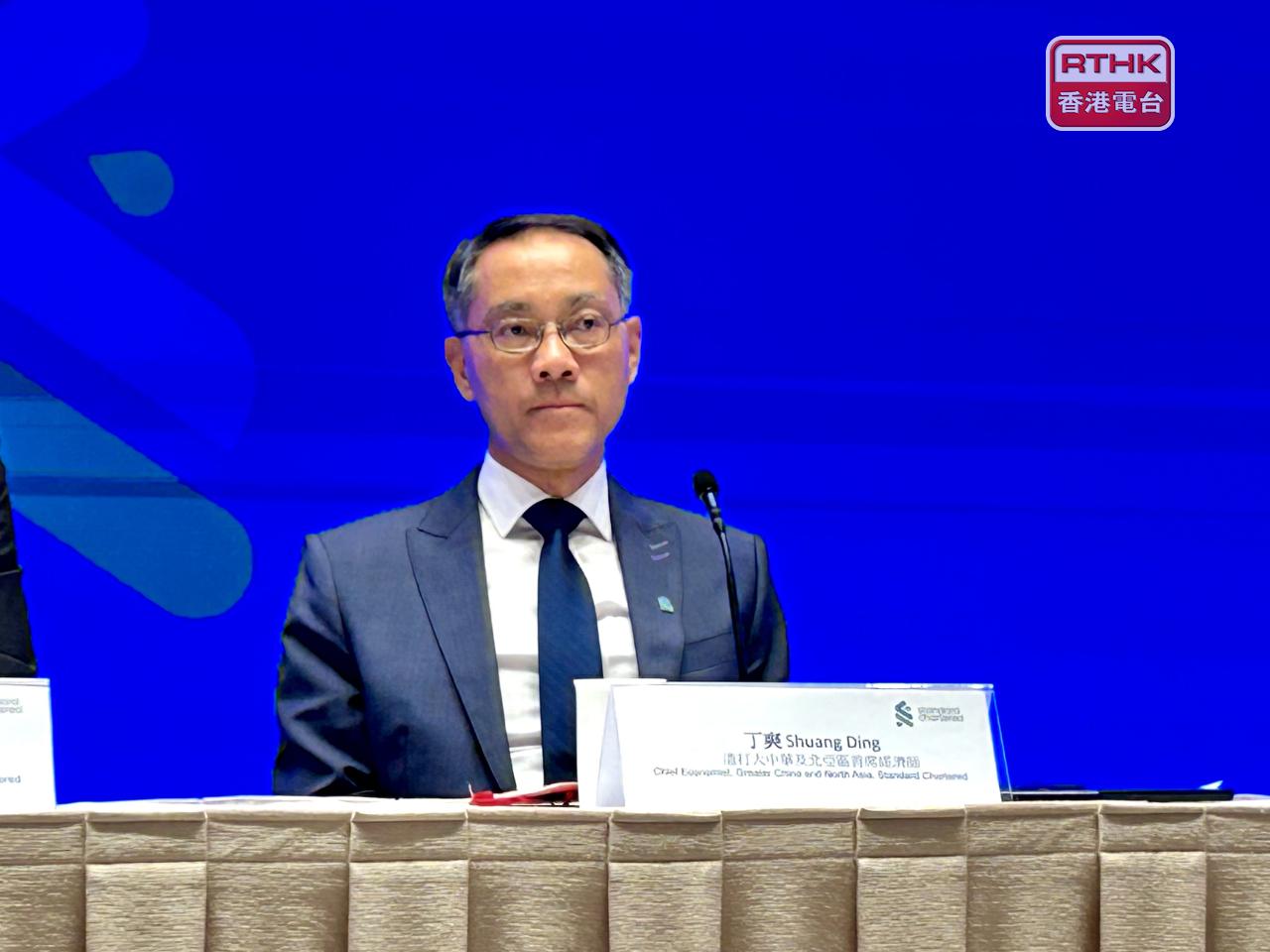 丁爽認為，內地短期內不會推出大規模刺激措施，但會做好政策儲備應對經濟下行。（羅煒皓攝）