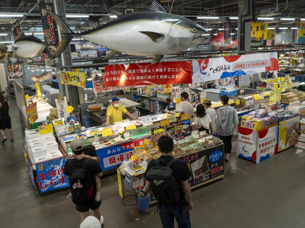 日本共同社報道，中國批准從日本進口吞拿魚等449種水產品。（法新社資料圖片）