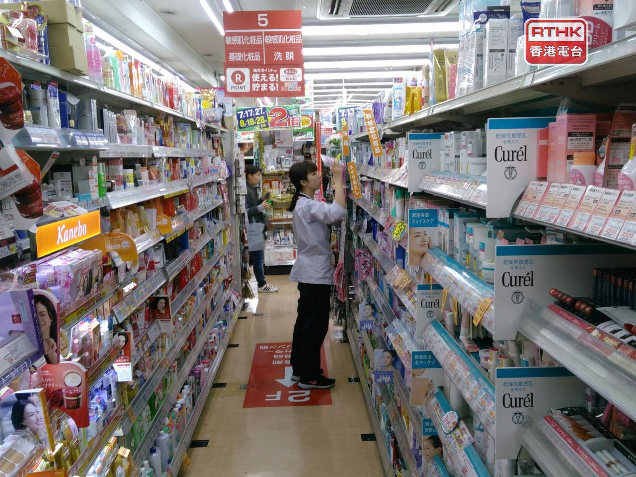 日本6月CPI按年升3.3%，符合市場預期。（港台圖片）