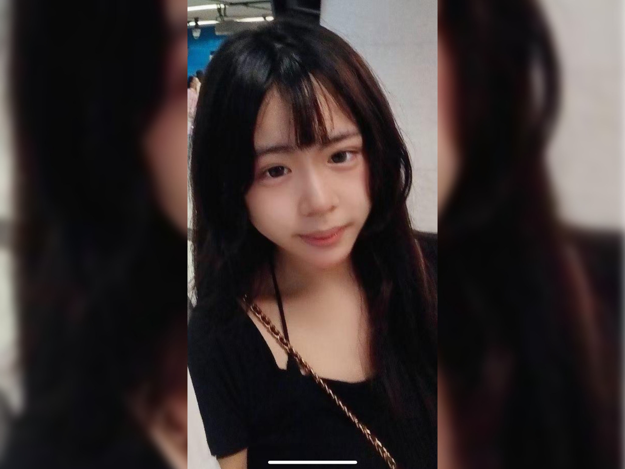警方呼籲市民提供一名在葵涌失蹤的15歲少女消息。（政府新聞處）