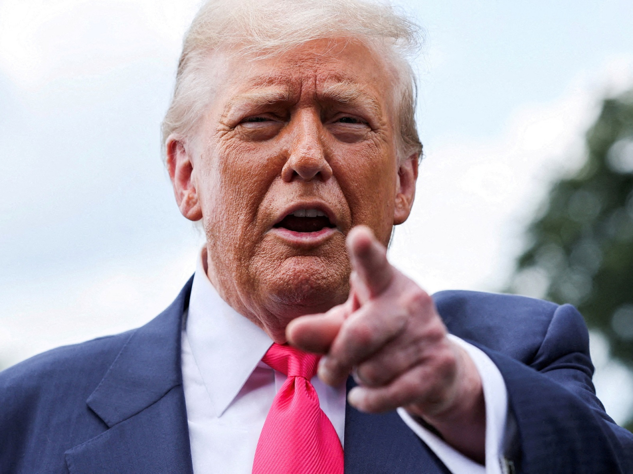 Trump has vehemently denied a Wall Street Journal report alleging that he had sent Jeffrey Epstein a birthday greeting that included a sexually suggestive drawing. File photo: Reuters
