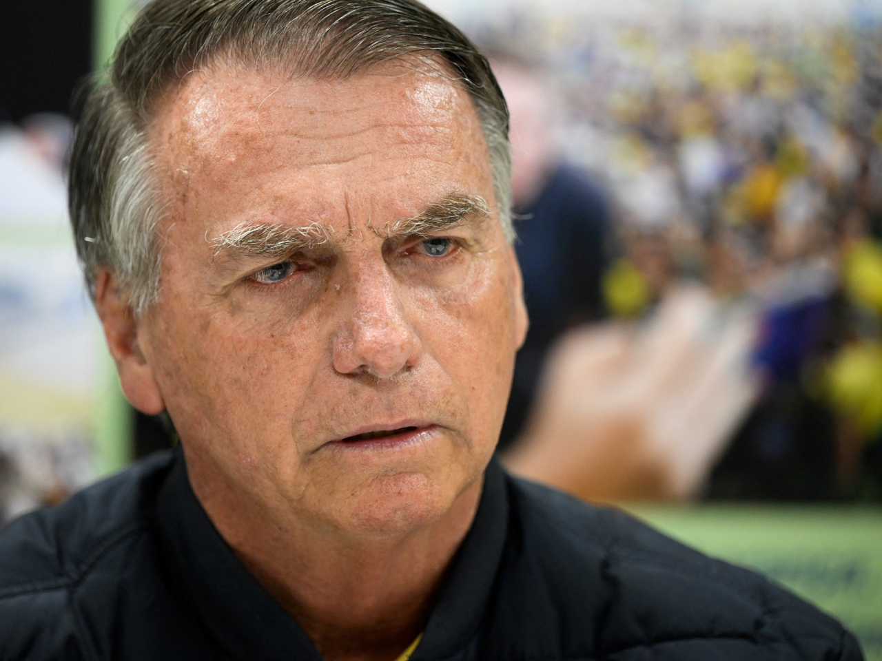 Bolsonaro said he feels "supreme humiliation" at being made to wear an ankle monitor as he stands trial on coup charges. Photo: Reuters