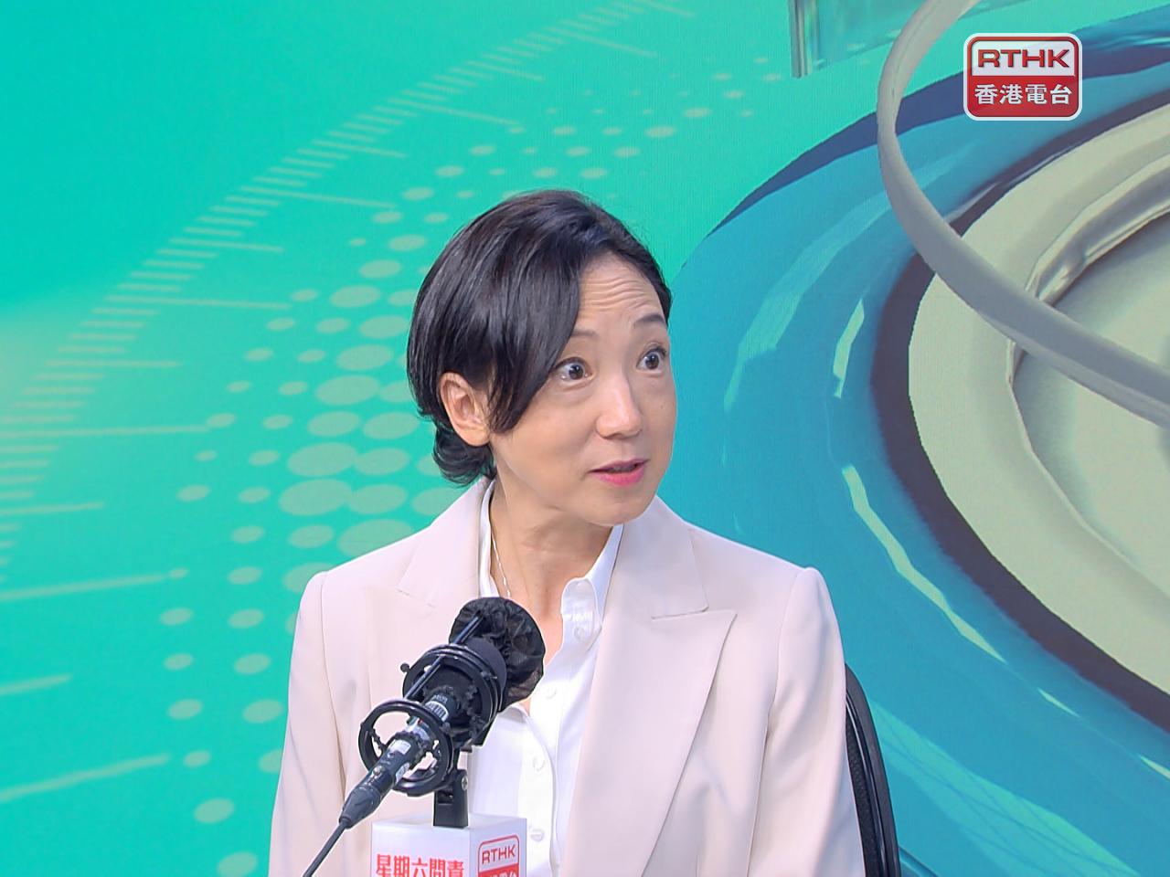 范婉雯指，醫衞局已訂下許多政策目標，包括醫療體制改革，她會全力以赴推動所有相關政策。