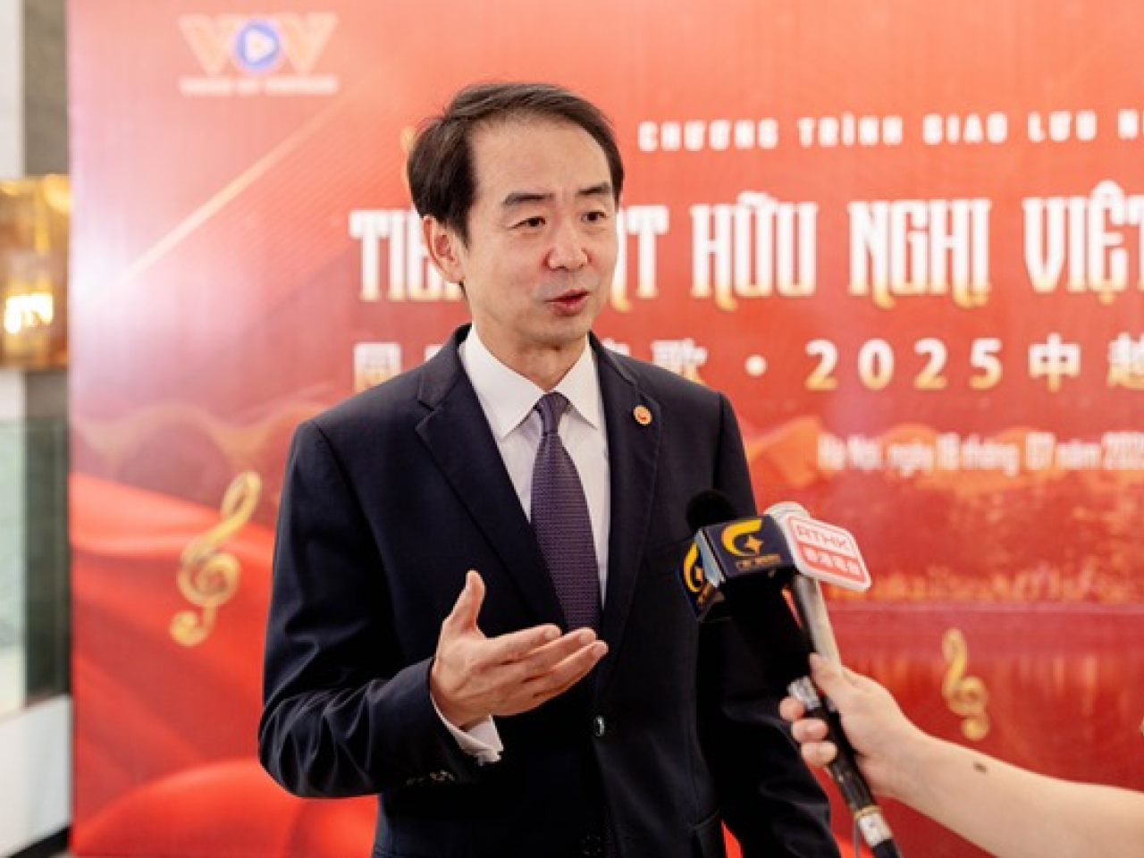中國駐越南大使何煒形容，今次活動已成為金字招牌。（廣西廣播電視台）
