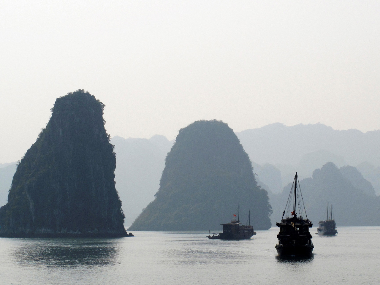 Millions of people visit Ha Long Bay each year, drawn by the Unesco World Heritage Site's blue-green waters and rainforest-topped limestone islands. File photo: Reuters
