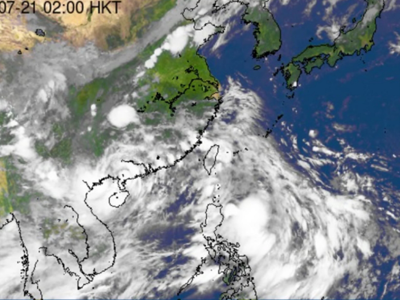 天文台表示當熱帶氣旋韋帕對本港的威脅解除時，會取消所有熱帶氣旋警告信號。（天文台網頁圖片）