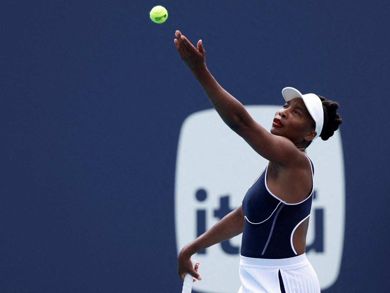Williams last played competitively at the Miami Open in March 2024, losing in the first-round. File photo: USA Today Sports via Reuters