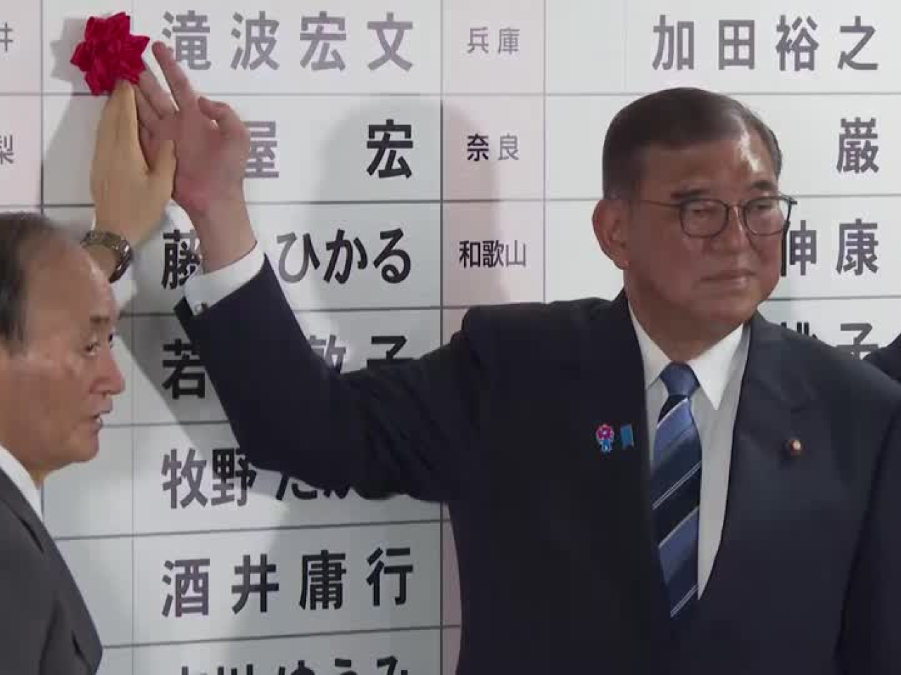 執政聯盟大敗，石破茂表示有意繼續執政。（路透社）