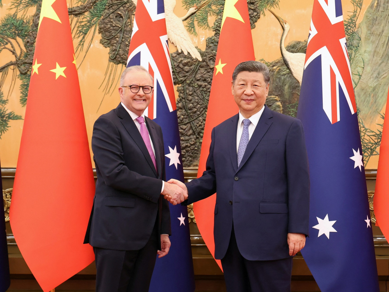 President Xi Jinping hosted Australian Prime Minister Anthony Albanese at the Great Hall of the People last week. Photo: Xinhua