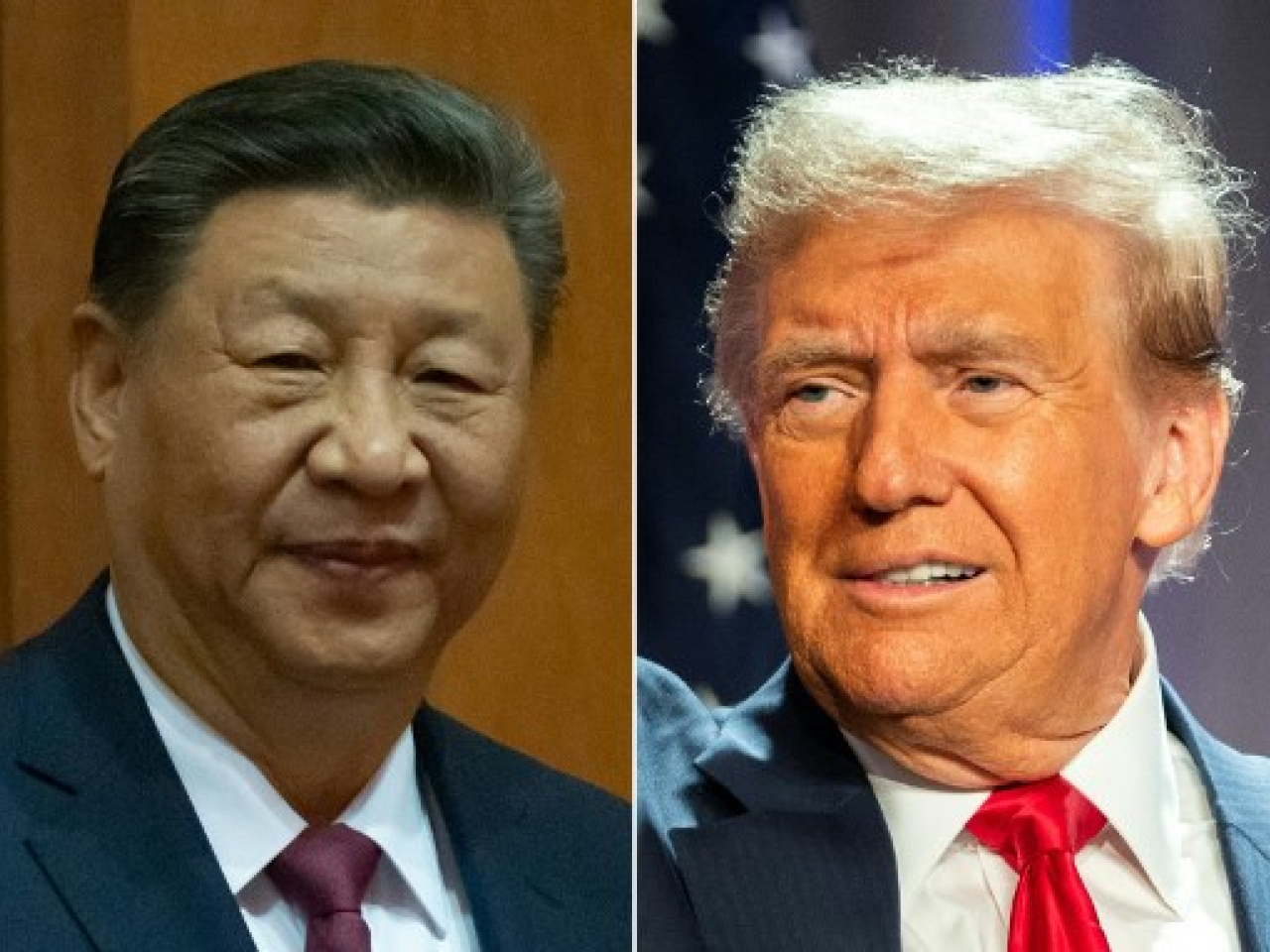 路透社報道，美中官員討論了特朗普今年稍後亞洲之行期間，與習近平會面的可能性。（法新社資料圖片）