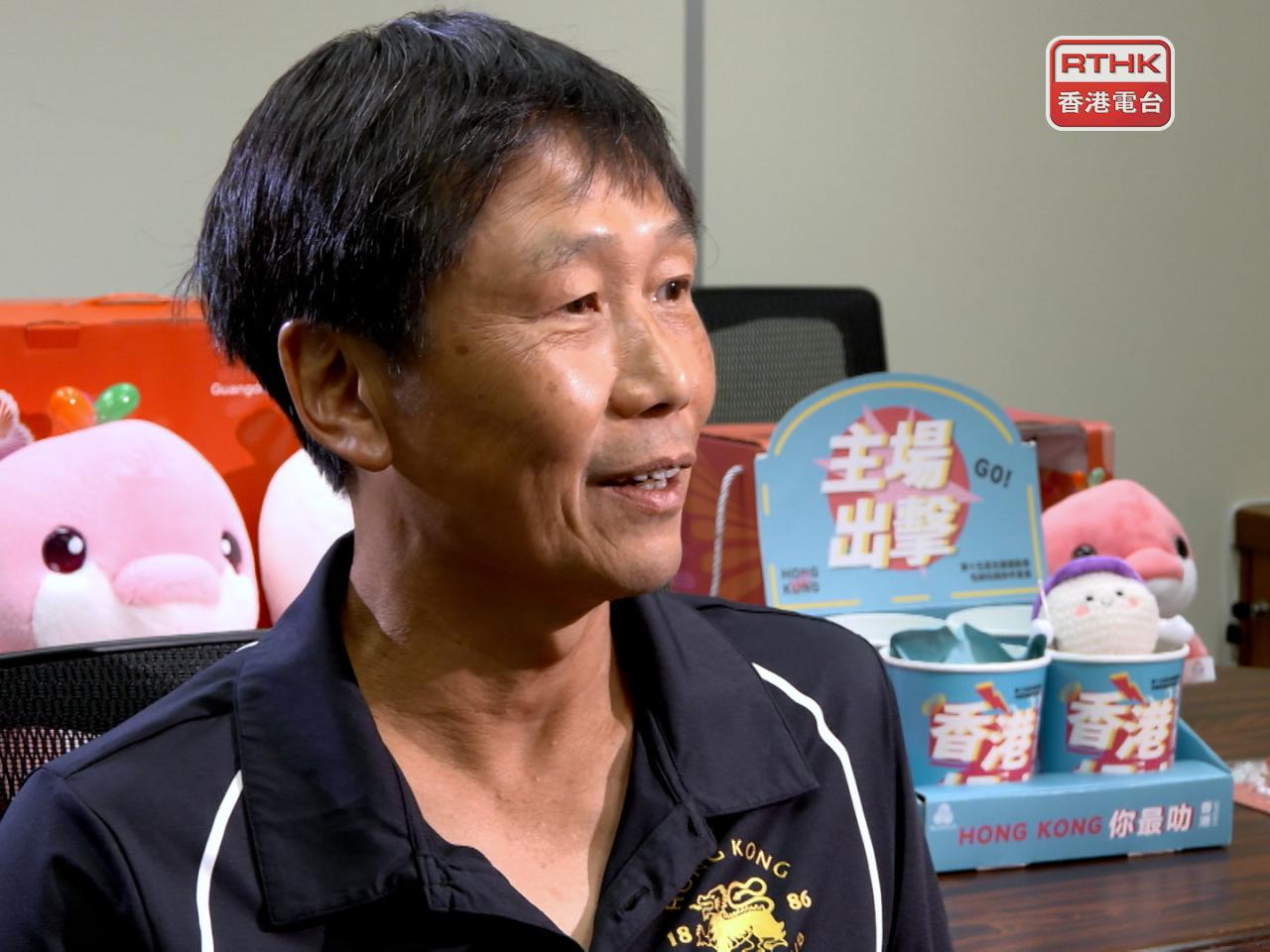 楊德強表示，參照以往比賽做法，部份賽事會以全日票形式售票。（廖漢榮攝）