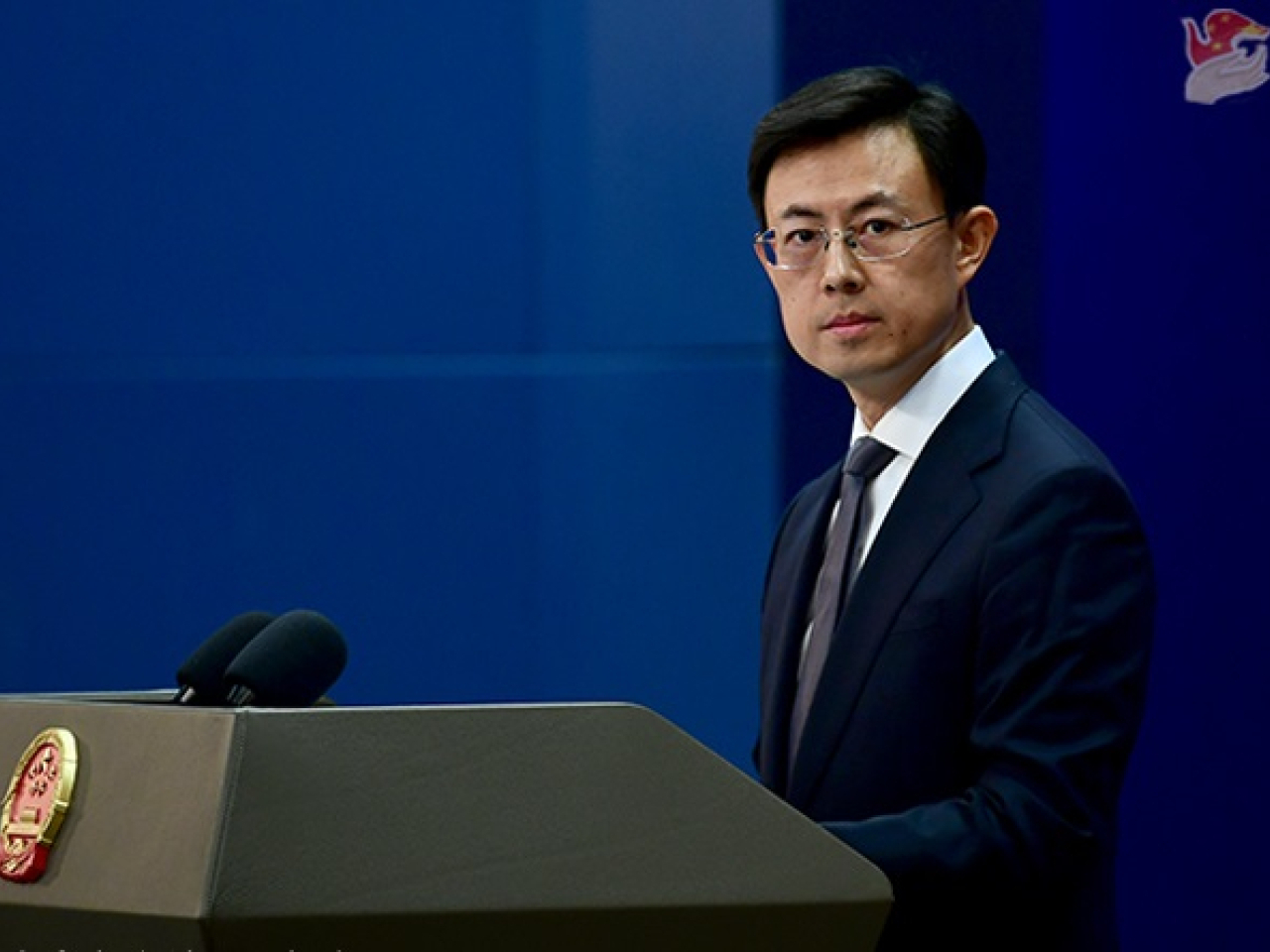 Spokesman Guo Jiakun says China-US ties should be developed on the basis of equality, respect and mutual benefit. Photo courtesy of Foreign Ministry website