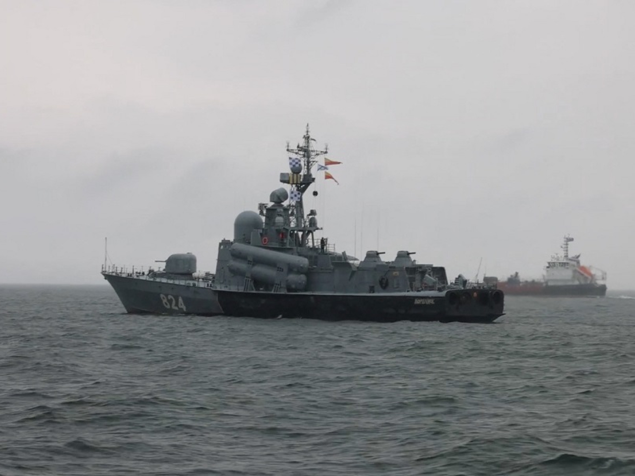 俄斯斯海軍展開在太平洋、北冰洋等水域的作戰演習。 （路透社）