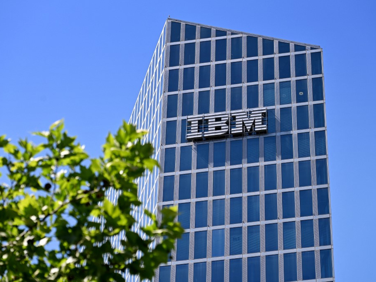 IBM上季業績好過市場預期，但軟件收入升10%至近73.9億美元，低過市場預期的74.9億美元。（法新社資料圖片）