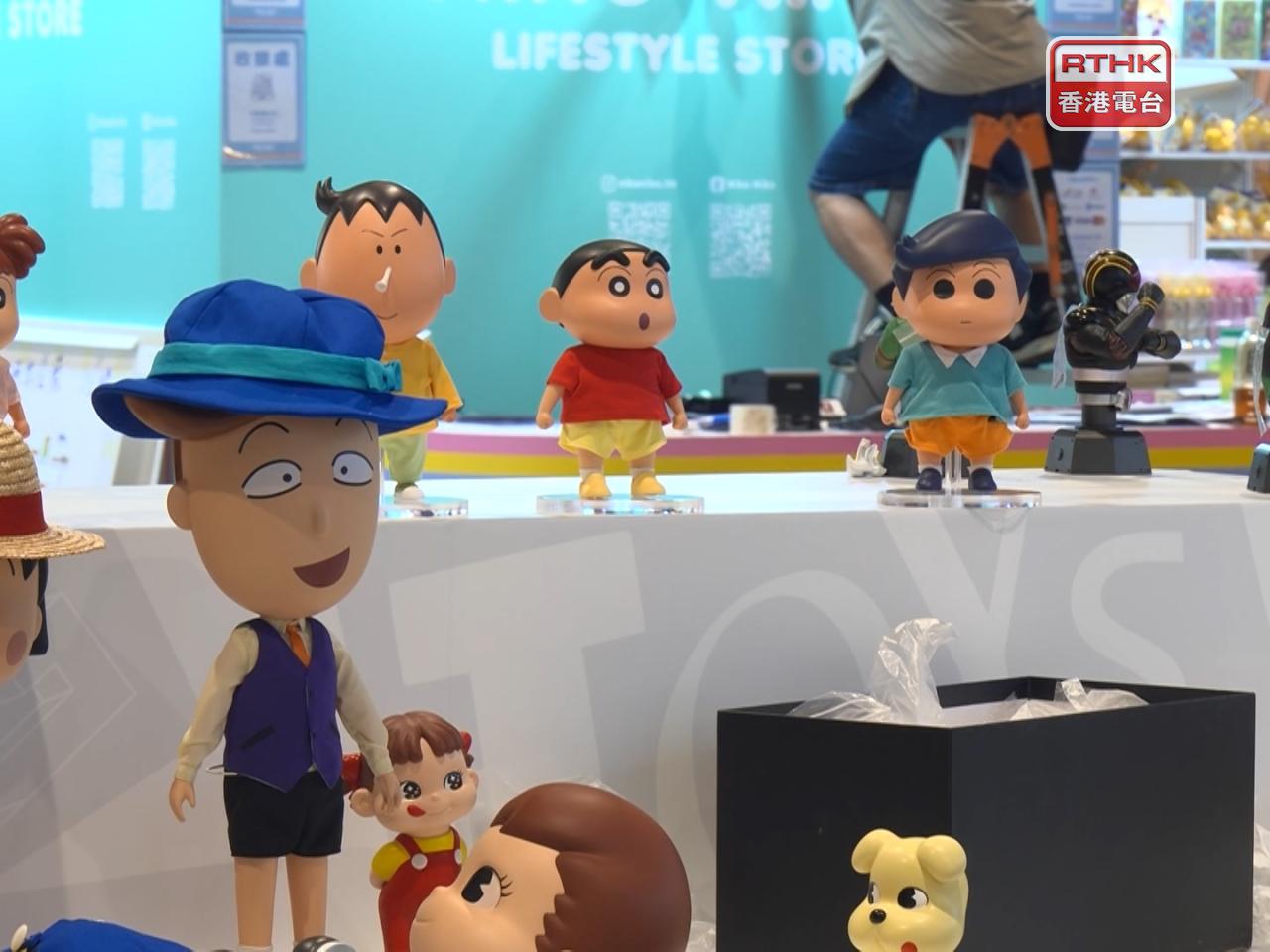 Exhibitors at this year's Ani-com are expanding their product offerings this year. Photo: RTHK