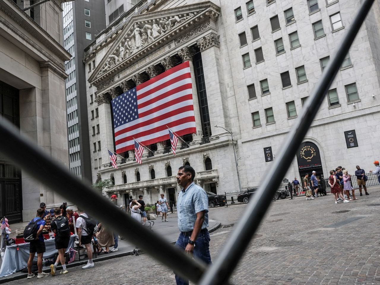 While earnings have taken centre stage for much of the week, Wall Street has also been buoyed by several US trade deals. Photo: Reuters