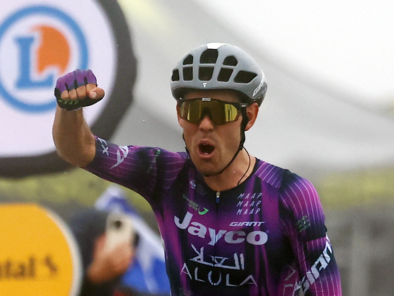 O'Connor finished over a minute ahead of reigning champion Tadej Pogacar in a gruelling Tour de France stage 18. Photo: Reuters