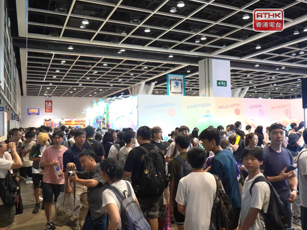 Anicom exhibitors are banking on higher sales amid hopes for a higher turnout. Photo: RTHK