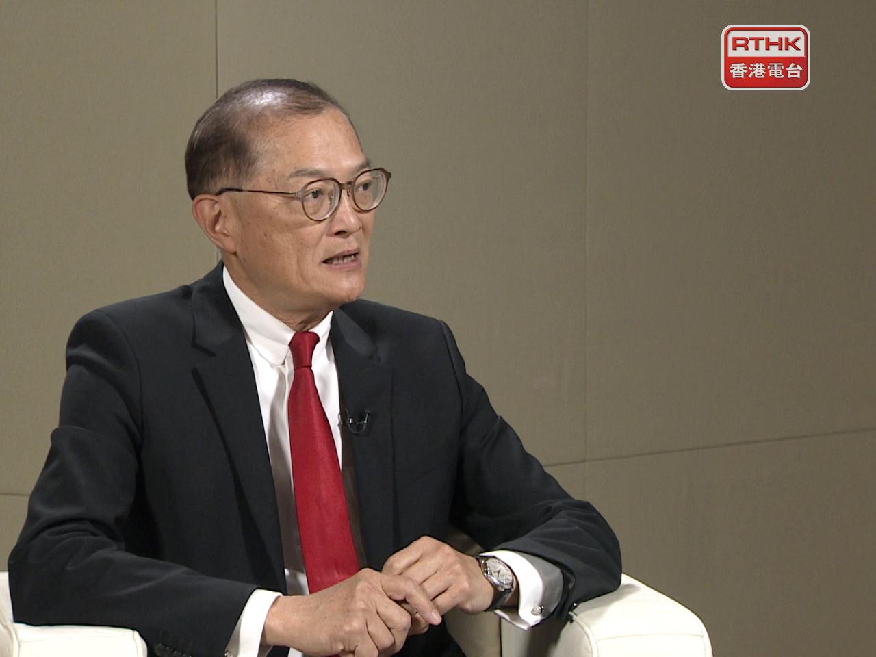 盧寵茂表示，將在施政報告發表前，向行政長官提交有關第三間醫學院的建議。（港台圖片）