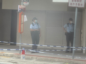 警方將案列作謀殺及自殺案。（梁禎祥攝）