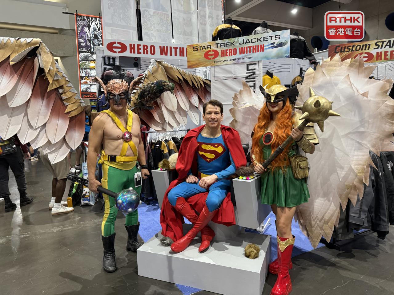 Cosplay fans gather at San Diego Comic-Con 2025, which ran from July 24-27 at the San Diego Convention Center. Photo: RTHK