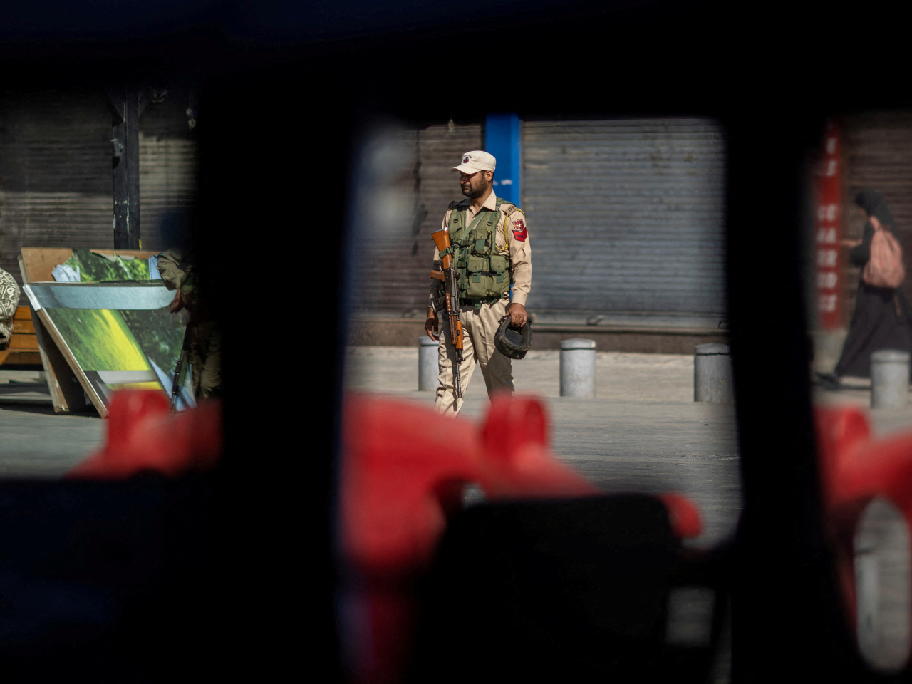 The Kashmir mass killings sparked off a security clampdown in Srinagar. File photo: Reuters