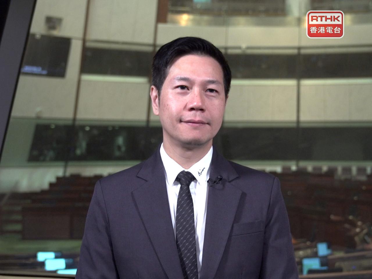 吳傑莊認為，金管局表明初期只會發出數個穩定幣牌照是要避免出現泡沫化。（港台圖片）