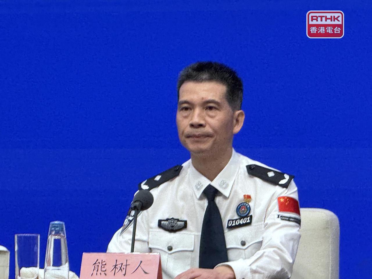 熊樹人指出，下一步當局將持續推進出入境管理政策改革創新。（趙嘉駿攝）