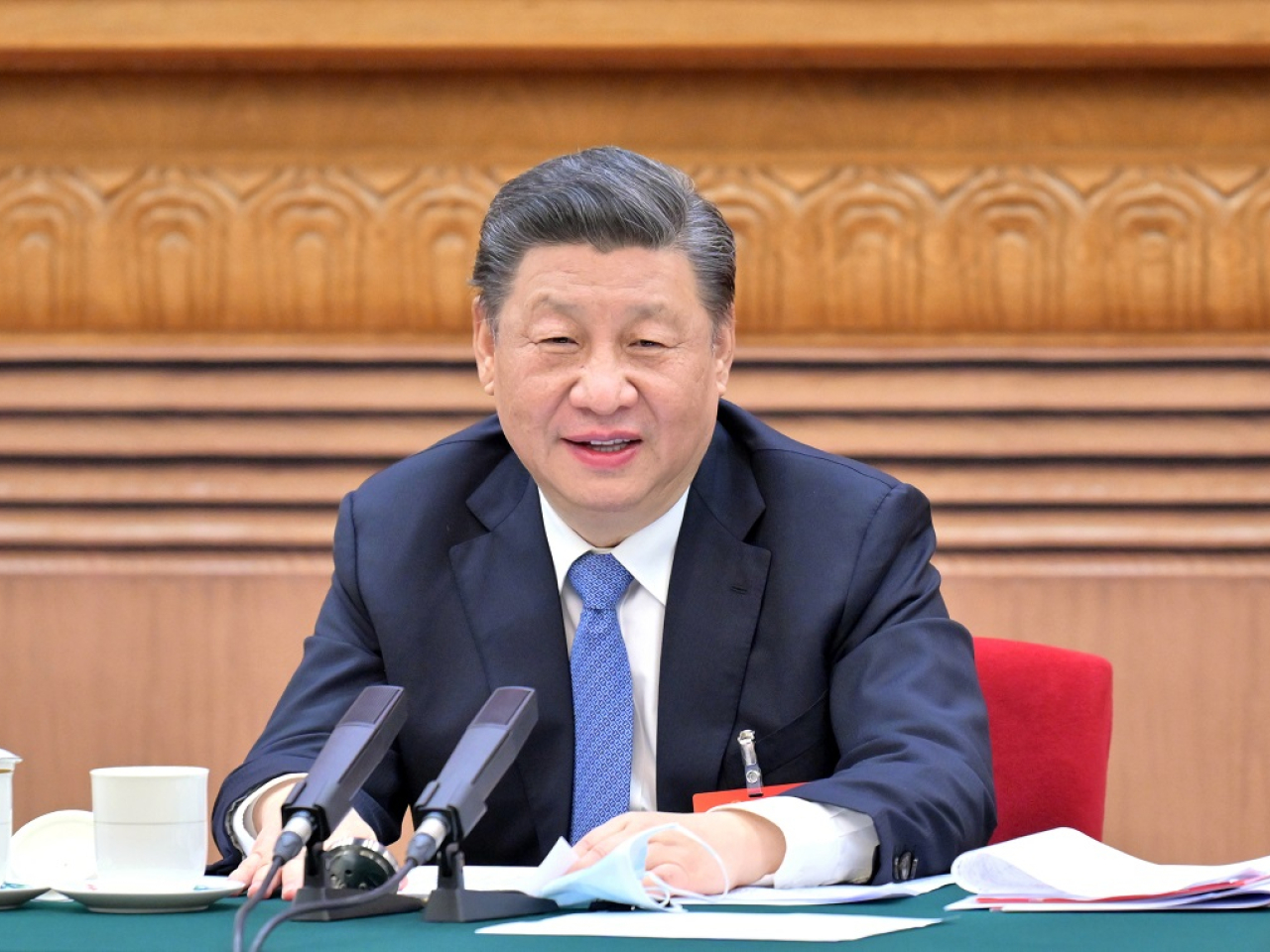 中共中央總書記習近平主持並發表重要講話。（新華社資料圖片）