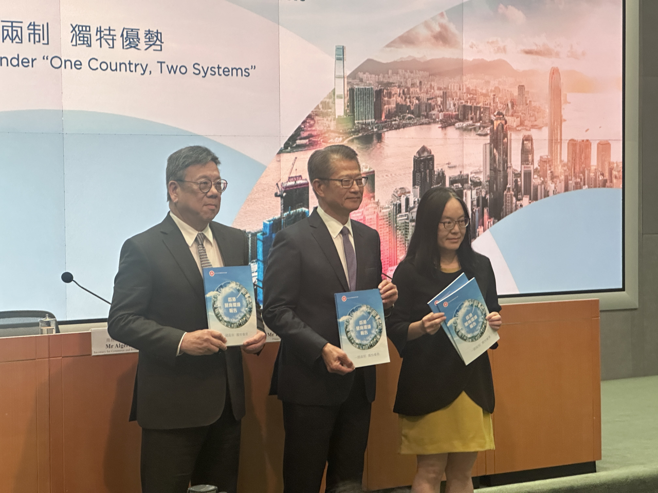 The government has released a new report on the city’s business environment. Photo: RTHK