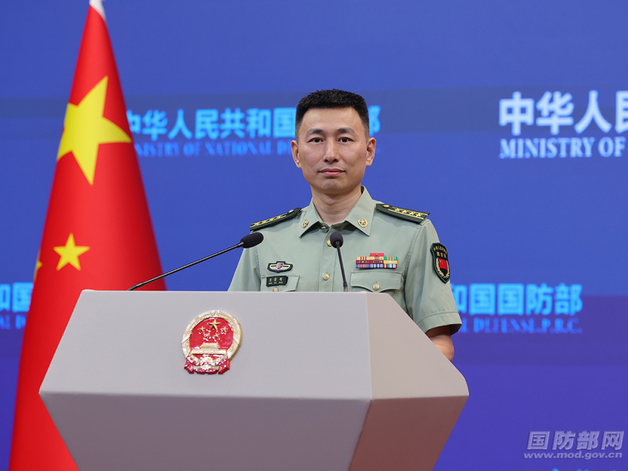 張曉剛說，台灣問題純屬中國內政，不容任何外來干涉。（新華社資料圖片）