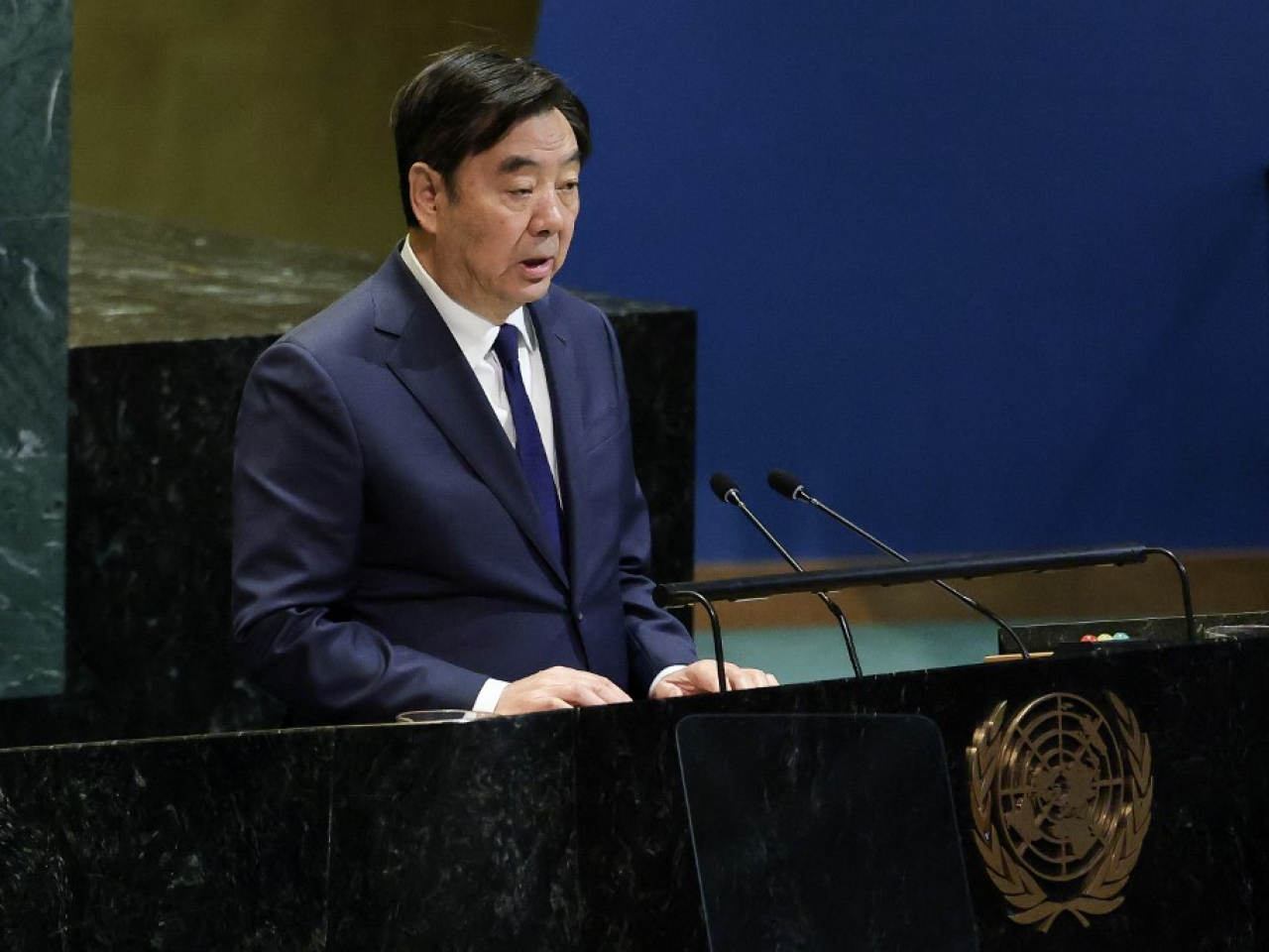 翟雋表示，中方將繼續同國際社會共同努力，推動巴勒斯坦問題早日解決。（法新社）