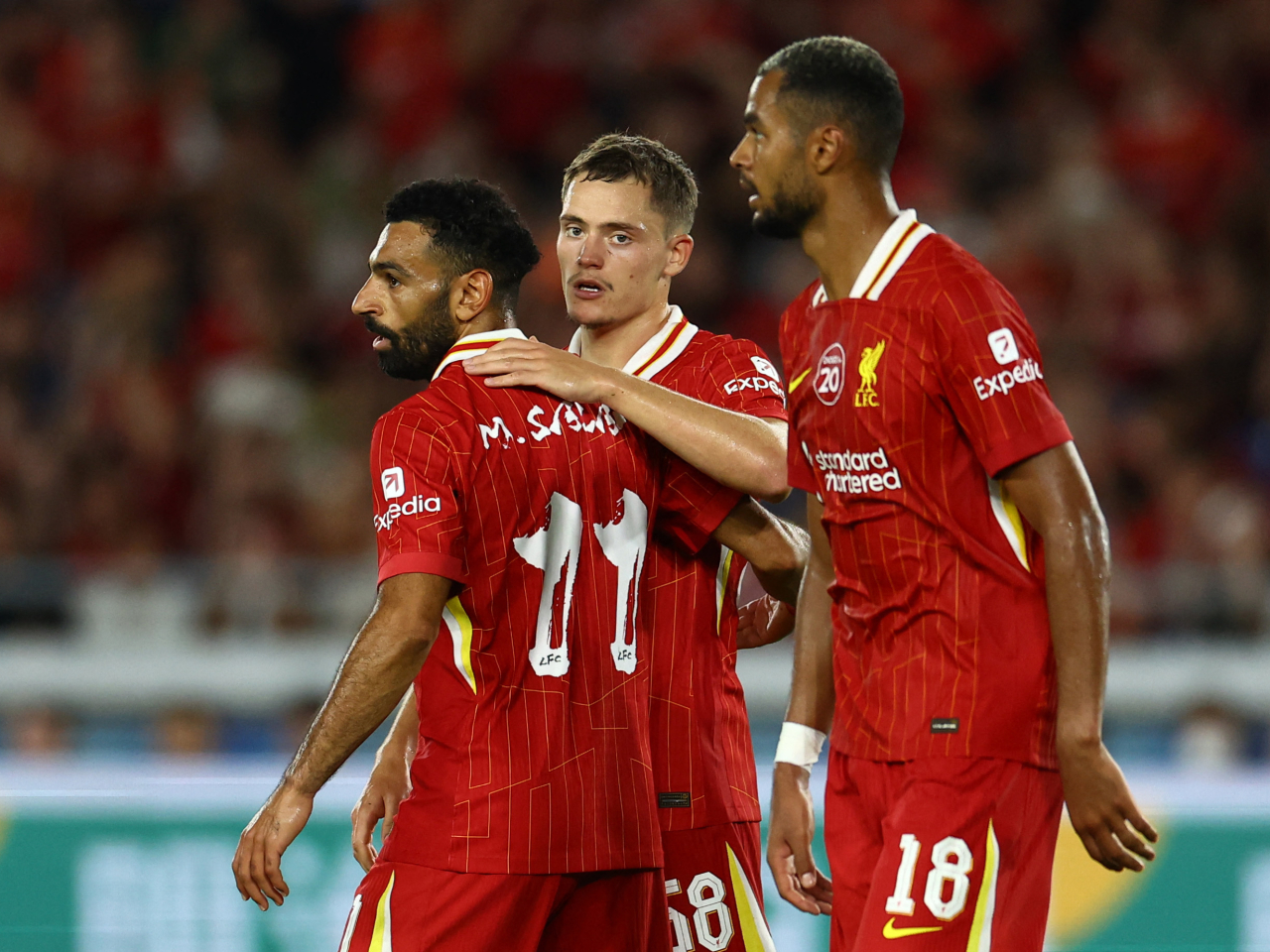 Wirtz found the net for Liverpool in the second half against Yokohama F Marinos. Photo: Reuters