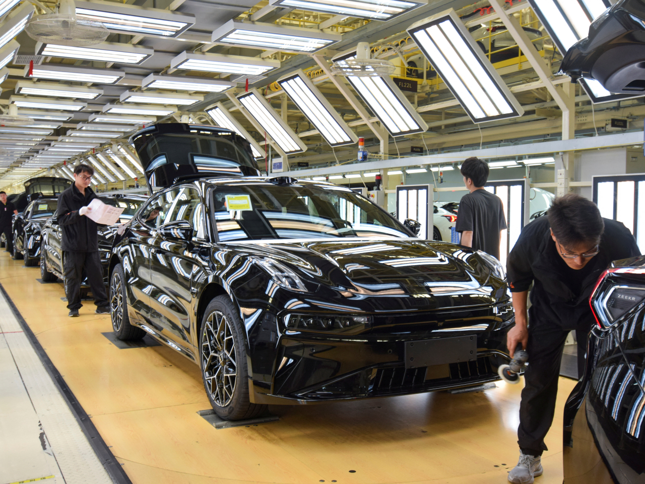 Output prices rose to 48.3 in July from 46.2 in June, echoing efforts to tackle price wars among producers. File photo: Reuters